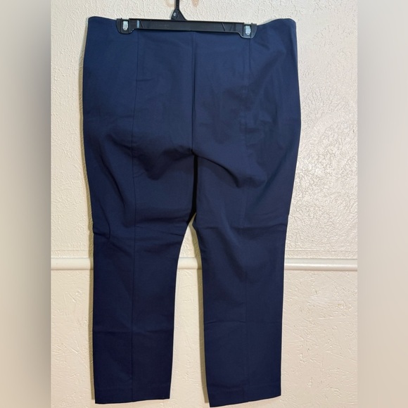 Old Navy High-Rise Polished Pixie Skinny Ankle Pant Cropped 16P Navy Blue NWT - Picture 6 of 10